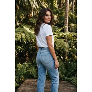 Madewell The Perfect Vintage Jeans 30P Light Wash High Rise Petite Mom Jeans thumbnail 2