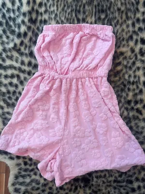 Pink romper thumbnail 1