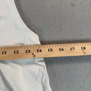 Lululemon Love Tank Top White Pima Cotton Racerback Size 4 thumbnail 4