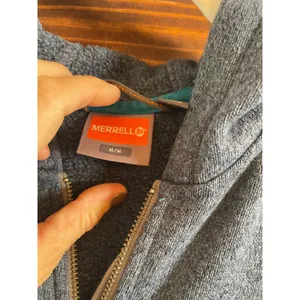 Merrell Delilah hooded fleece sweater jacket M thumbnail 5