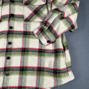 Wild Fable Womens Medium Oversized Wool‎ Blend Button Front Shacket Shirt Jacket thumbnail 2