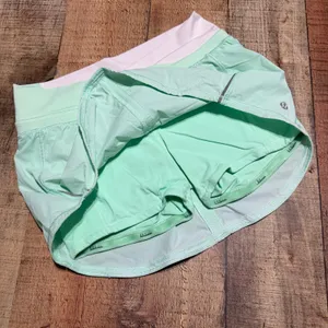 Lululemon Wmn BUNDLE 2 Gray Green Run Pace Skort Skirt Sz 2 Run Athletic Pockets thumbnail 7