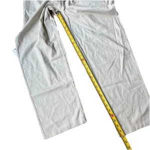 NWT Dandy Del Mar Brisa Men’s Linen Pants XXL Vintage Ivory Relaxed Fit Wide Leg thumbnail 10