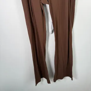 Lululemon Groove Nulu High Rise Flared Pants Roasted Brown 33" Gym Yoga Women 10 thumbnail 5