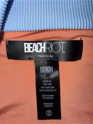 Beach Riot Thalia High-Waisted Bikini Top and Bottom Set from Anthropologie thumbnail 8
