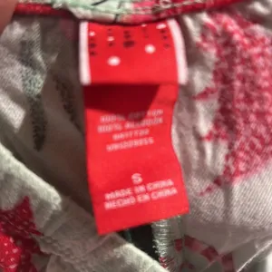 Christmas green two piece pajama set thumbnail 7