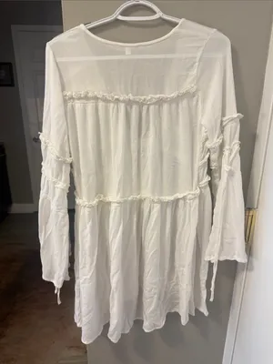LISA ROBERTSON | Boho Mini Dress / Tunic ✨ STUNNING BOHO WESTERN FIND! ✨ thumbnail 8