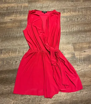 EXPRESS Hot pink romper thumbnail 1