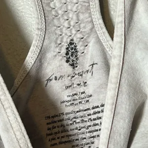 (IR) NWOT Free People Movement Good Karma Long Tank in Vintage Ice Grey thumbnail 5