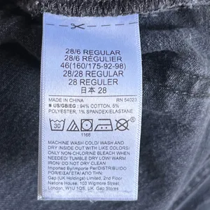 Gap Women's Kick Fit High Rise Jeans Washed Black Size 28/6R thumbnail 11