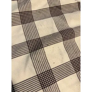 Urban Outfitters Plaid Mini Dress Brown‎ Cream Sweetheart Neckline Size S P thumbnail 5