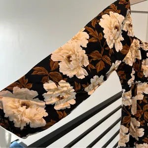 Old Navy Black and White Floral Long Sleeve Dress thumbnail 5