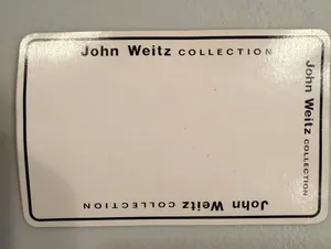 VINTAGE: John Weitz Collection | leather card wallet with ID window thumbnail 5