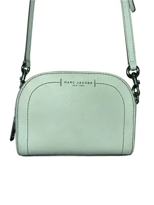 Marc Jacobs Storm Grey Leather Mini Crossbody Bag thumbnail 3