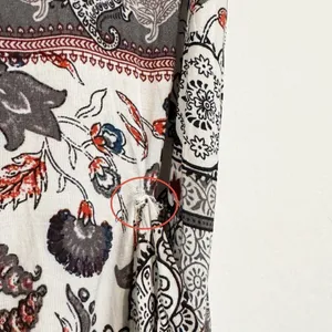 Papillon Floral Paisley Tunic Dress Lagenlook‎ Summer Vacation Boho Bohemian XL thumbnail 6