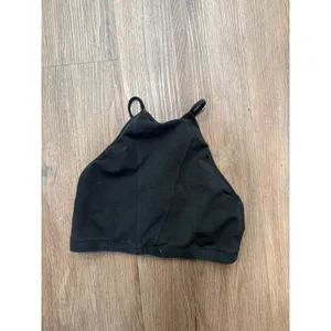 FP Movement Women Black High Neck Lace Up Back Sports Bra Size S OB562235 thumbnail 2