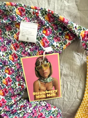 Strawberry Milk Mob Swim Top & Bottom Small thumbnail 2