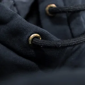Jordan Brooklyn Fleece Hoodie‎ Women M Black Satin Lined FB5110-010 Oversized thumbnail 6