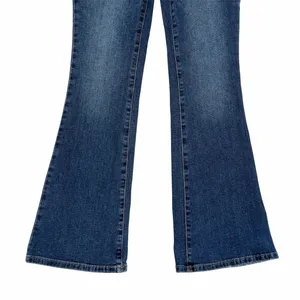 Sonoma Goods For Life Womens 6 Jeans Flare High Waisted Denim Distressed thumbnail 4