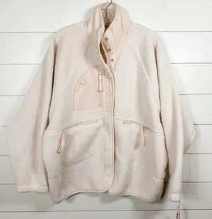 Free People x Hatch Hit the Slopes Jacket in Cream, Size Small, MSRP $178 thumbnail 1