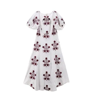 $298 Cactus Flower Embroidered Dress Lazy Bones Combo XS New thumbnail 6