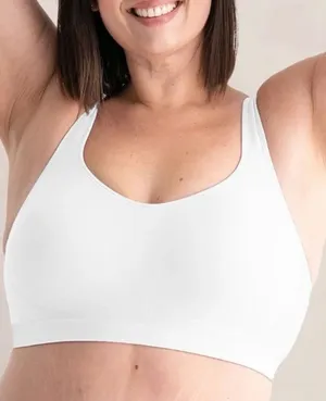 Shapermint Truekind Large White Daily Comfort Wireless Shaper Bra 10022 Extender thumbnail 1