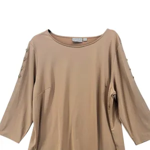 Joan Rivers‎ Tunic Top Camel XL thumbnail 3