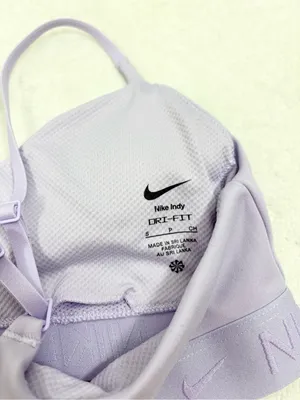 Nike Lavender Strappy Light Support Sports Bra Size S thumbnail 4
