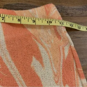 JADED LONDON Orange Swirl Ruched Hem Printed Knit Joggers Size US 2 s small thumbnail 10