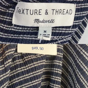 TEXTURE & THREAD PEASANT TOP Medium New thumbnail 16