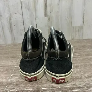 Vans Old Skool Unisex‎ Black Canvas Suede Sneakers Men's 5 / Women's 6.5 thumbnail 4