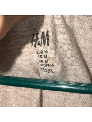 H&M Medium Beige Tshirt thumbnail 4
