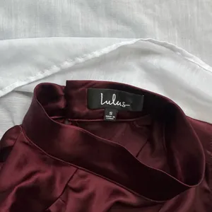 Lulus Classic Elegance Satin Maxi Dress thumbnail 4
