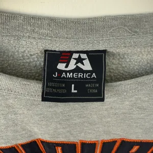 J America Auburn Tigers Women's Crewneck Sweatshirt Gray Sz Large‎ Embroidered thumbnail 6