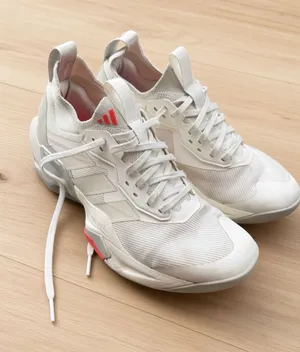 Adidas White Gray Athletic Sneakers Women’s 7.5 thumbnail 1