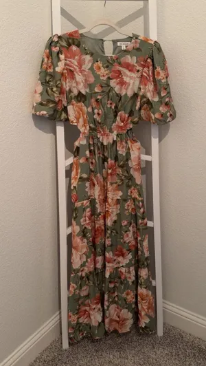Romantic Blu Pepper maxi Cottage-core/boho-inspired style XS thumbnail 1