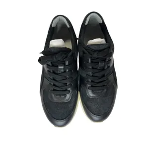 Everlane The Trainer Leather Sneaker Unisex W 7 M 5 Black New Without Box thumbnail 4
