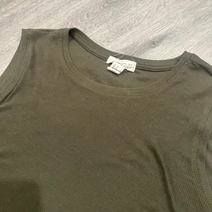Olive Green Forever 21 Tank Top thumbnail 2