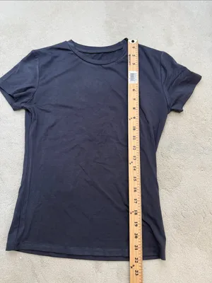 Abardsion Deep Grey Short Sleeve Crew Neck Slim Fit Fitted T-shirt Size Medium thumbnail 7
