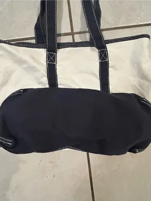Disney Resort Black & White Canvas Tote Bag thumbnail 3
