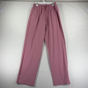 We Wander Women Pink Moisture Wicking Wide Leg Pants UPF 40 Small Hiking Travel thumbnail 2