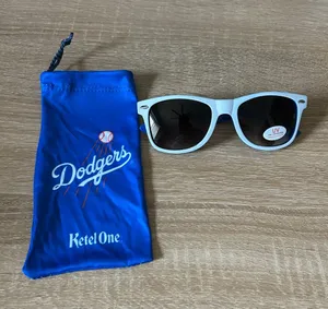 White Wayfarer Sunglasses with UV Protection thumbnail 1