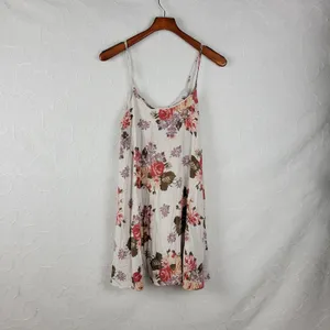 Brandy Melville Women Slip Dress One Size Floral Sleeveless Mini Summer Sundress thumbnail 11