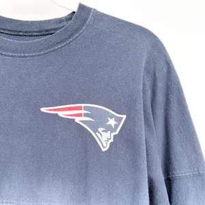 Fanatics‎ Womens New England Patriots Ombre Spirit Jersey Long Sleeve Shirt XS thumbnail 2