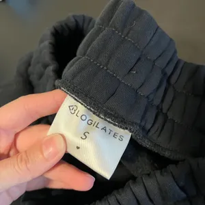 Blogilates Black Wide Leg Pintuck Sweatpants Small High Waist Loungewear thumbnail 6