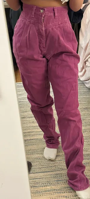 Wrangler silver lake vintage purple jeans thumbnail 1
