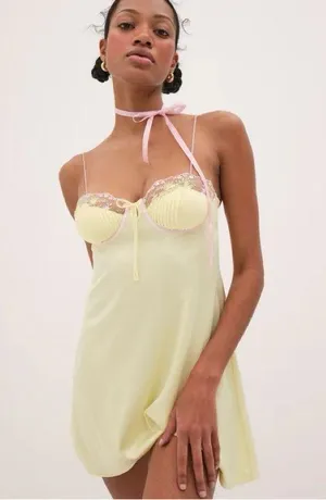 FOR LOVE AND LEMONS Buttercup Bunches Slip Dress thumbnail 5