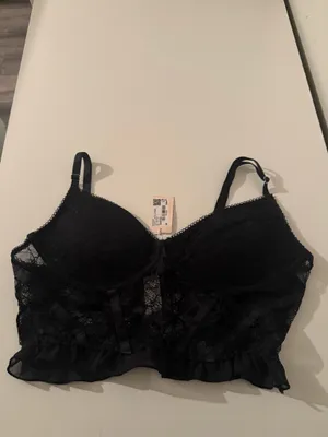 Black Garage Lace Corset thumbnail 2