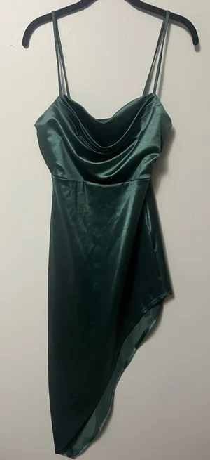 Windsor Green Asymmetrical Dress thumbnail 1