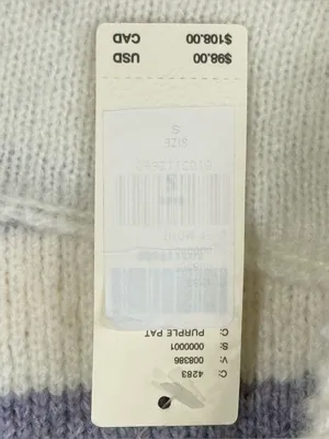 NWT Anthropologie Daily Practice Cozy Stripe Sweater Mini Skirt Small Whimsy thumbnail 8